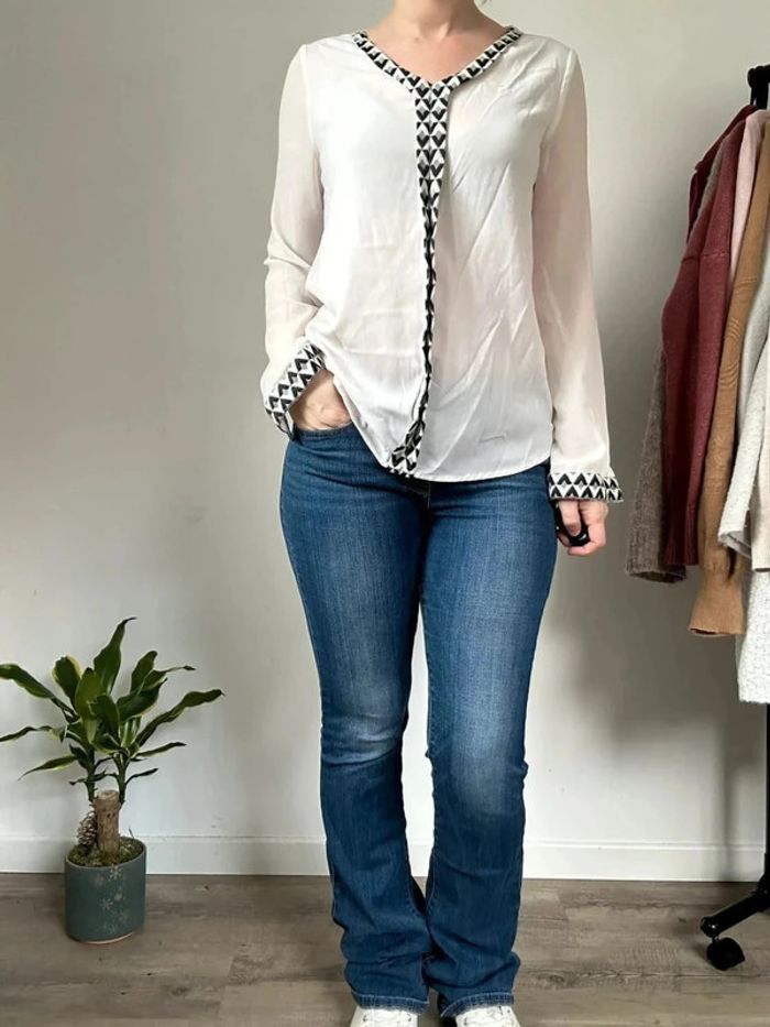 Grace & Mila Blouse blanche - Taille 38 - Très bon état