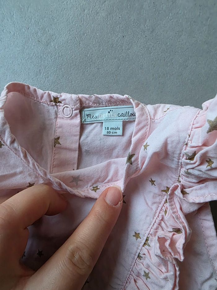 top blouse étoile 18 mois - photo numéro 4