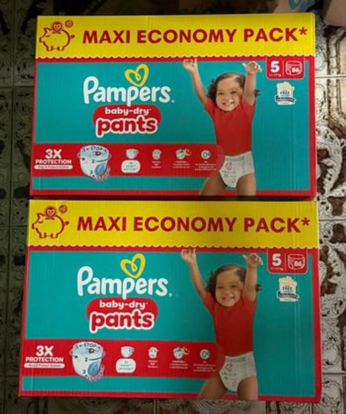 Couches Pampers Baby-Dry Pants