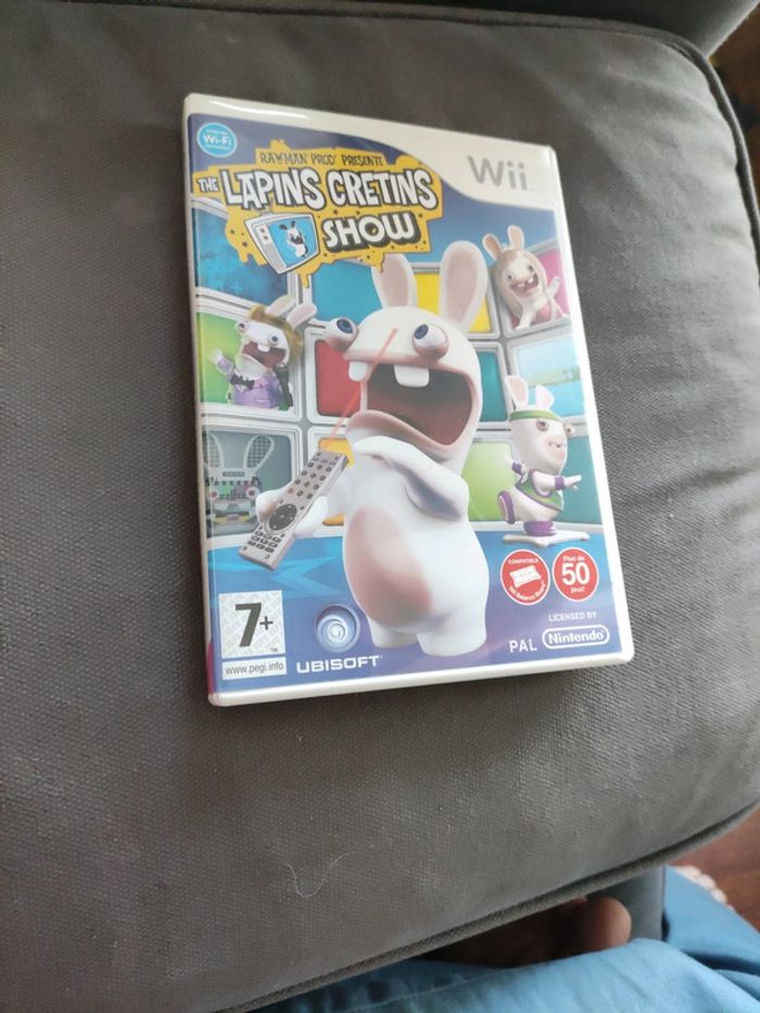 The lapins crétins show nintendo wii