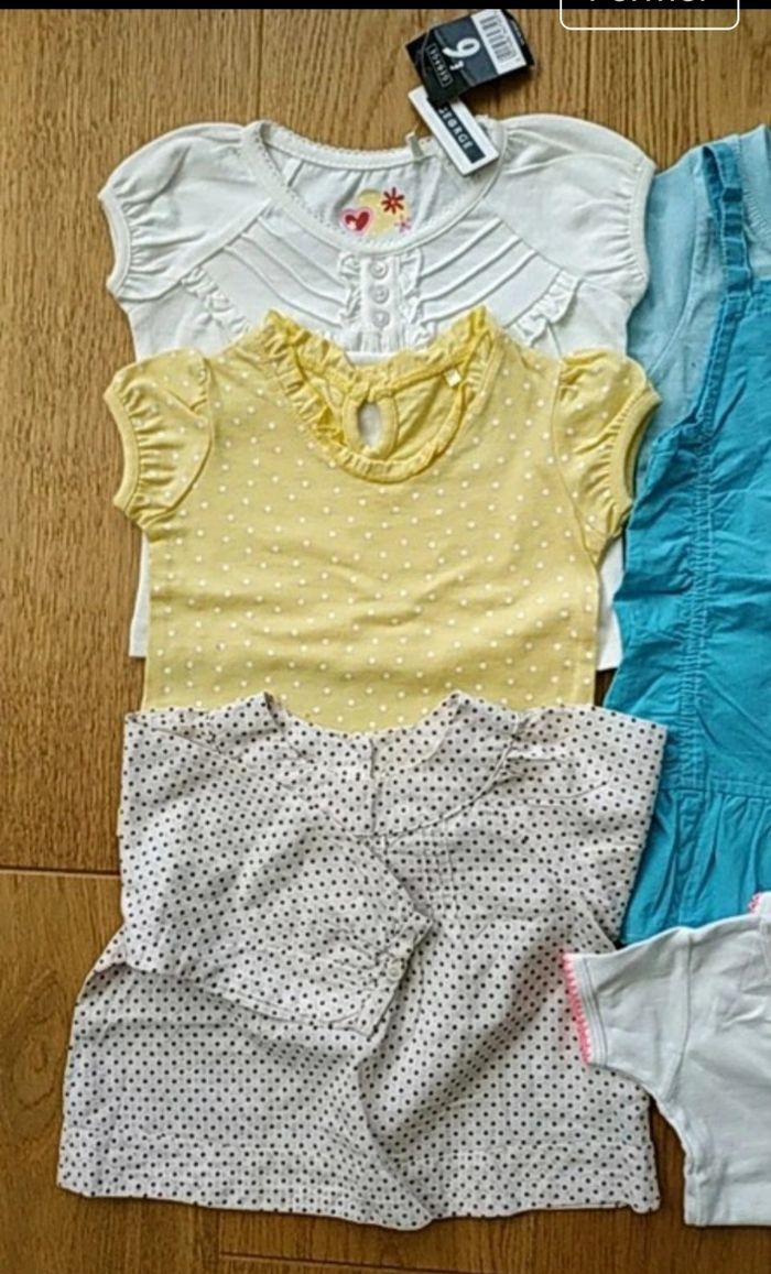 Lot de vêtements été fille 9 mois - photo numéro 2