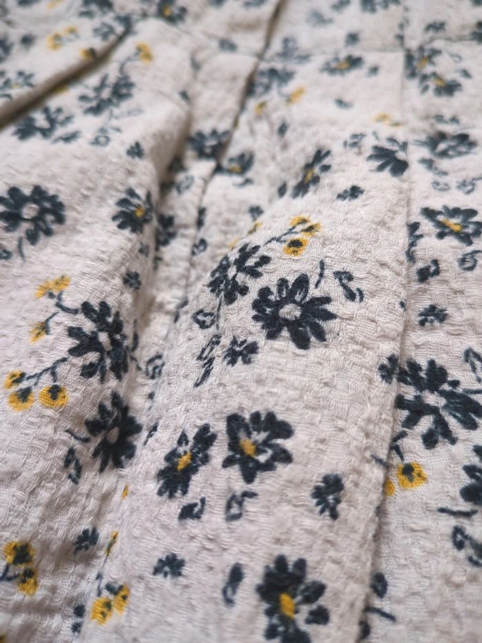 Joli jupe liberty vintage gaze de coton - photo numéro 2