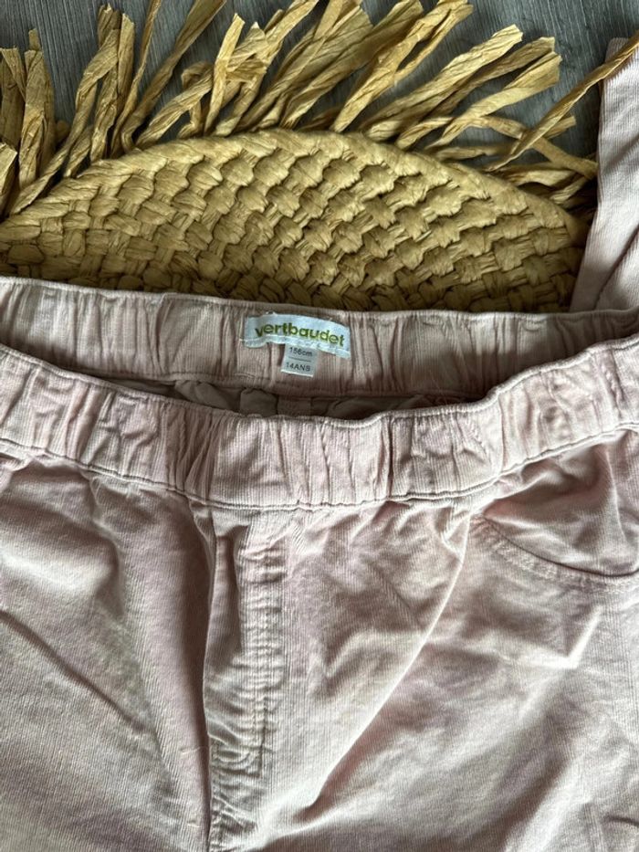 Pantalon en velours verbaudet 14 ans - photo numéro 3