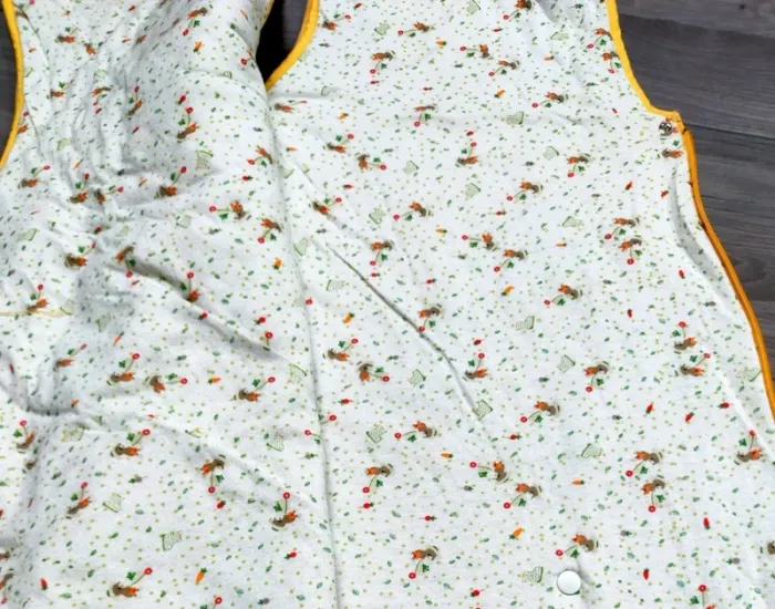 Ensemble turbulette, tour de lit et couverture garçon Ours au jardin - photo numéro 16