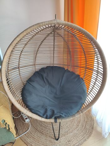 Fauteuil "oeuf" intérieur ou extérieur