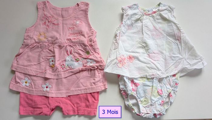Lot habits 3 mois fille - photo numéro 2