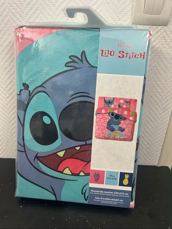 Parure De Lit Stitch 2 Personnes Stitch Disney En Coton