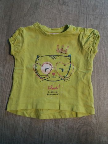 Tee shirt bébé fille 3 mois