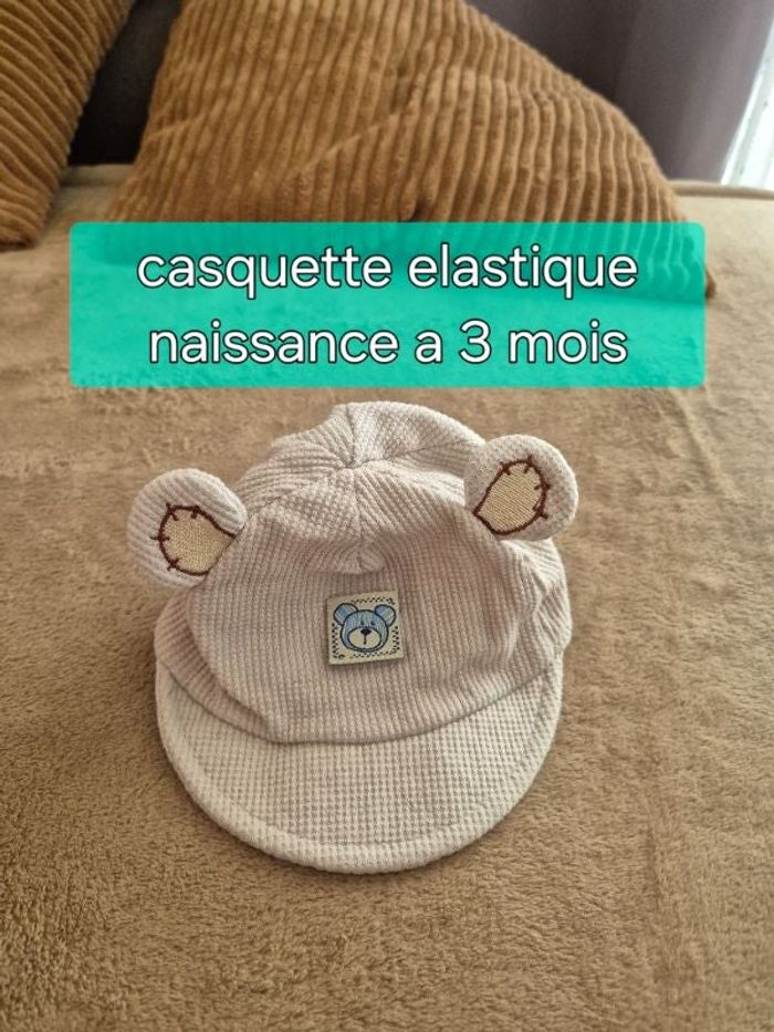 Casquette 0 à 3 mois