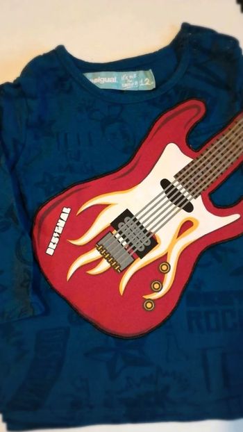 T manches  longues  guitare 🎸