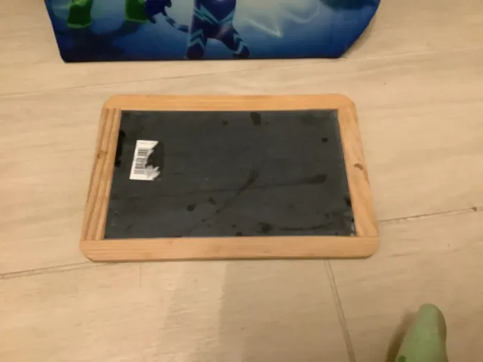 Ardoise, avec contour en bois - photo numéro 2