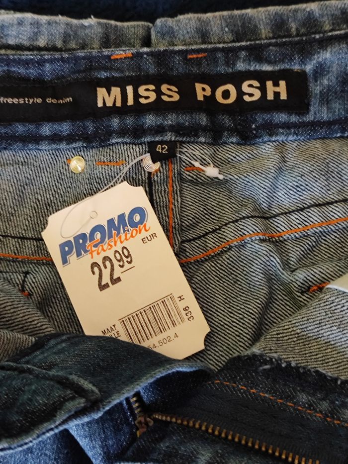 Jeans Délavé Miss Posh - photo numéro 6