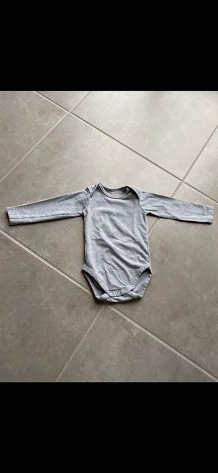 Body mixte manches longues Hema 6 mois - photo numéro 2
