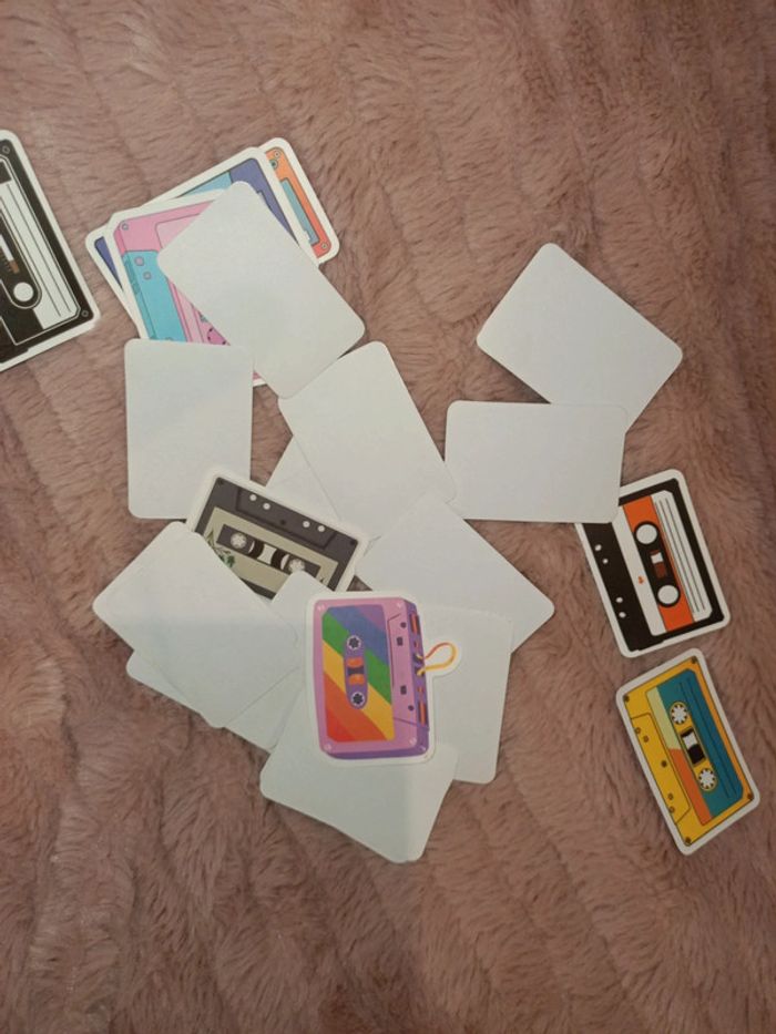 23 stickers de cassettes audio neufs - photo numéro 7