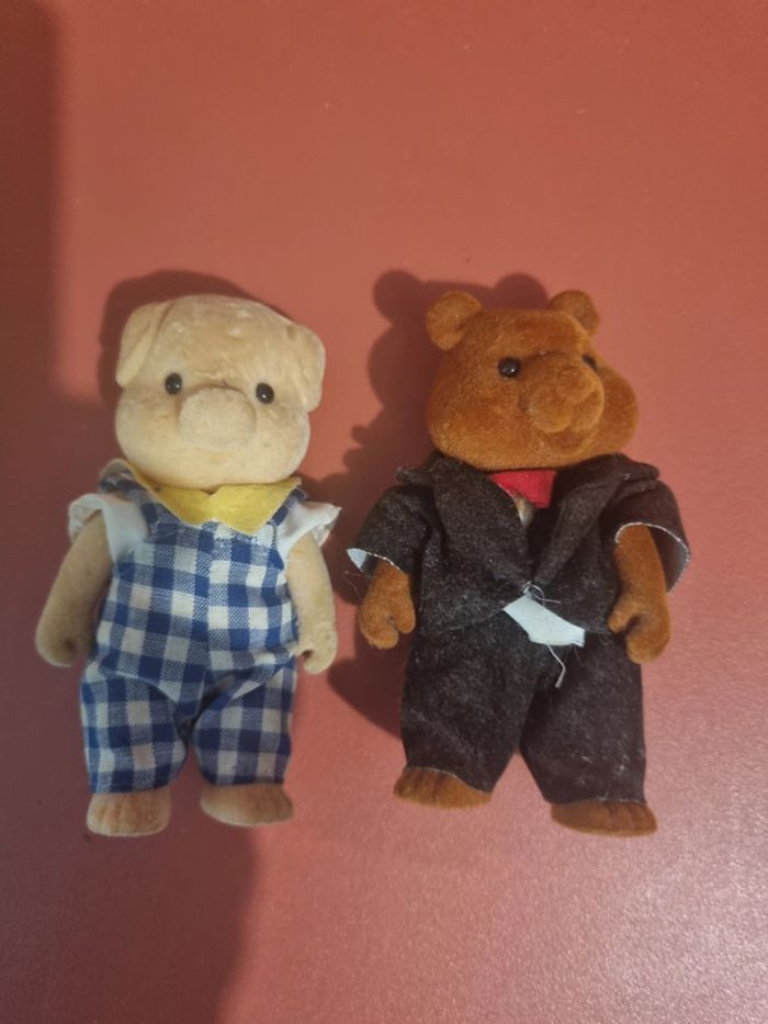 Sylvanian Families lot de deux personnages