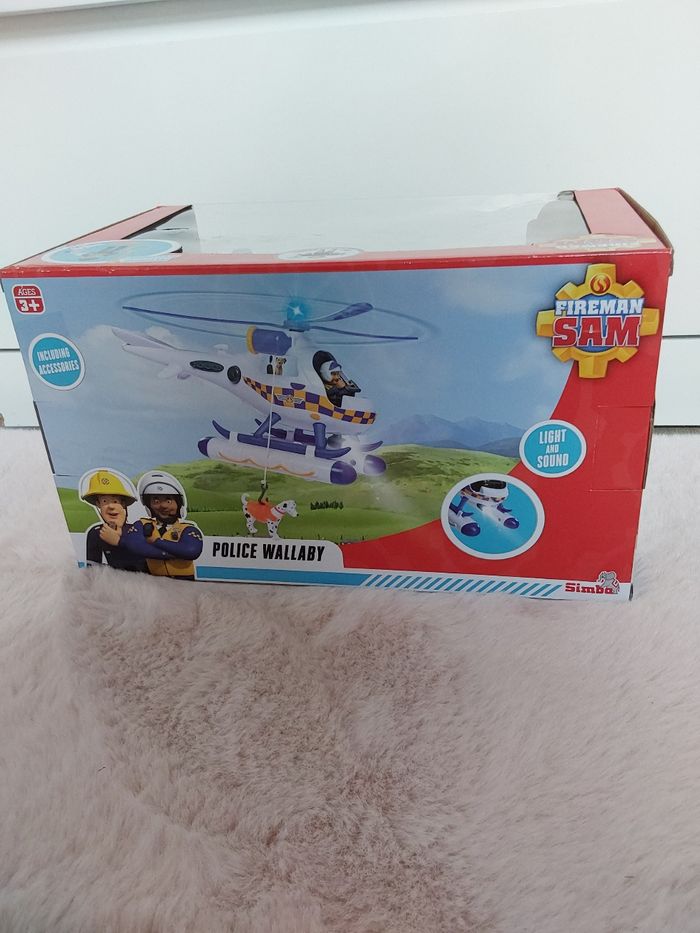 Hélicoptère Wallaby Sam le Pompier - neuf - photo numéro 2