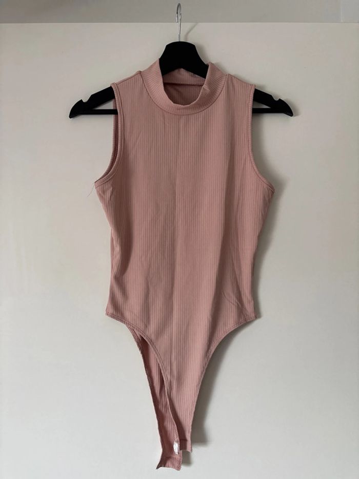 Body sans manches avec col Shein