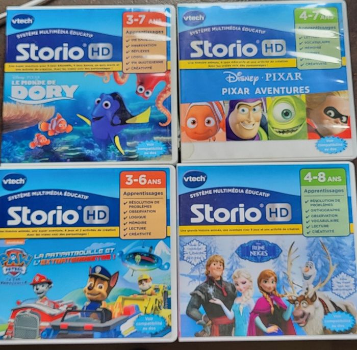 Storio vtech hd + jeux - photo numéro 5