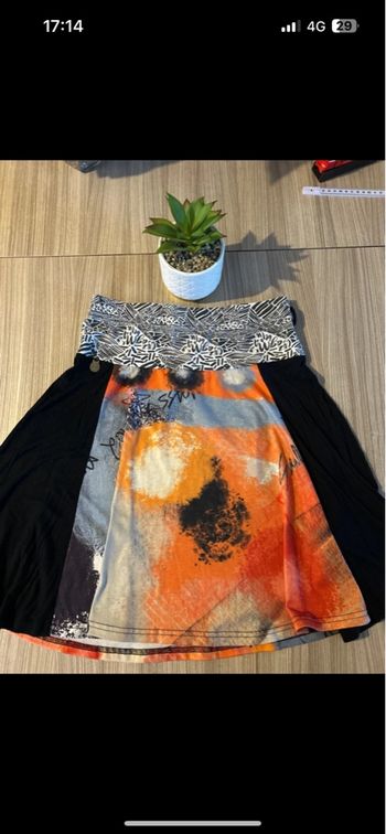 Jupe courte asymétrique smash