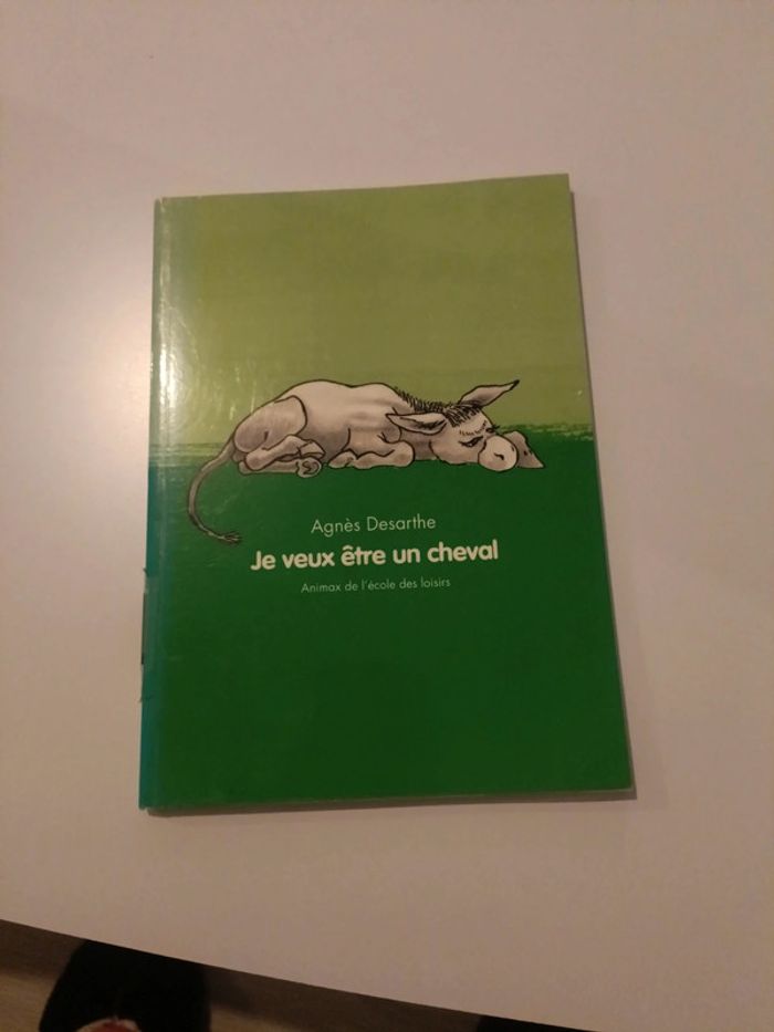 Livre je veux être un cheval