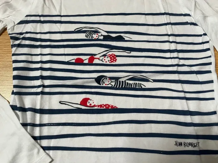 TEE shirt ML marinière - photo numéro 2