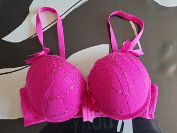 Soutien gorge rose soleil sucre 90D