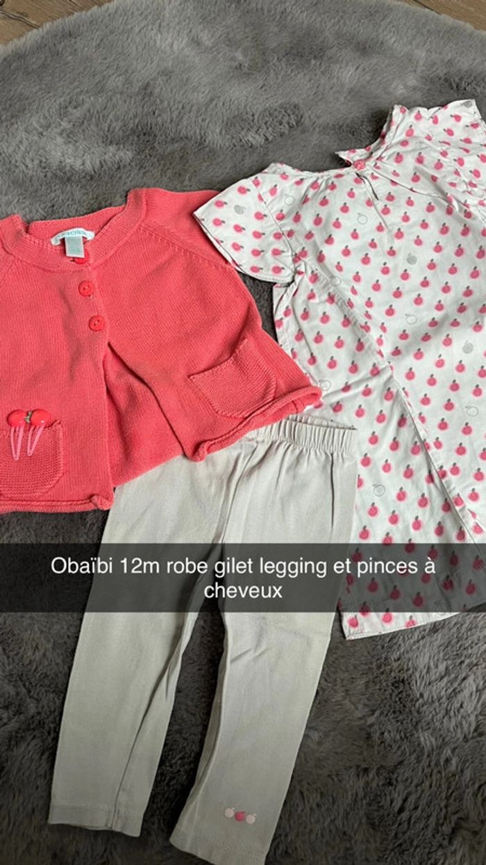 🍎 Ensemble obaibi 12m 🍎