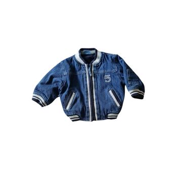 blouson en jean doublé bébé 6 mois