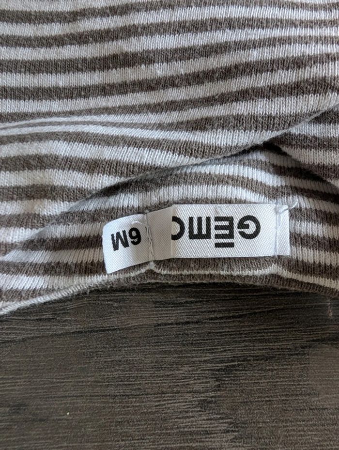 Body manches longues rayé - photo numéro 3