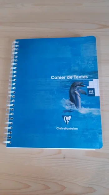 Cahier de texte clairefontaine