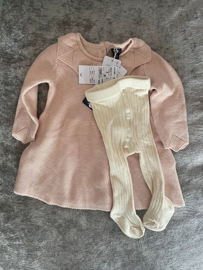 Robe + collant - Kiabi - 6 mois