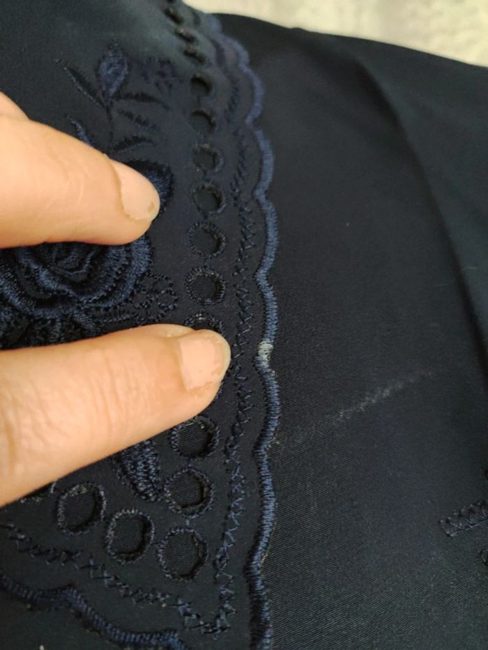 Chemisier brodé vintage - photo numéro 3