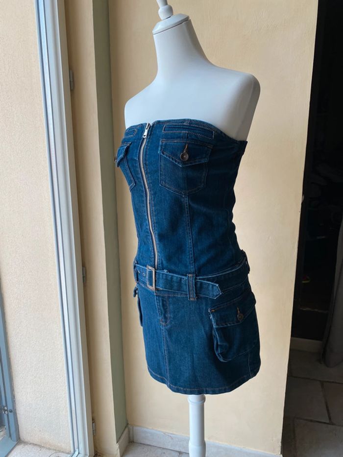 Robe bustier en jean Just F M