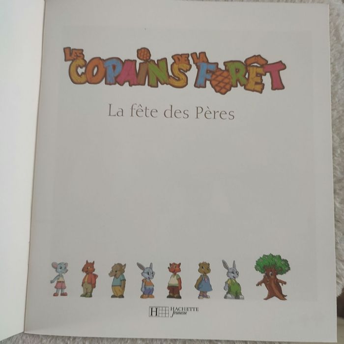 Livre Les copains de la forêt. la fête des pères - photo numéro 4