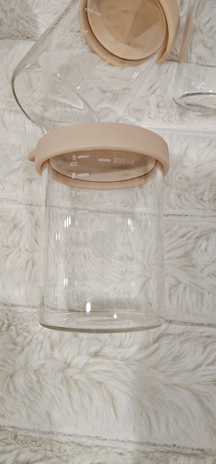 Lot de 8 grands pots en verre Isybowl Babymoov - photo numéro 6