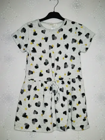 D4473 - robe fille 8 ans