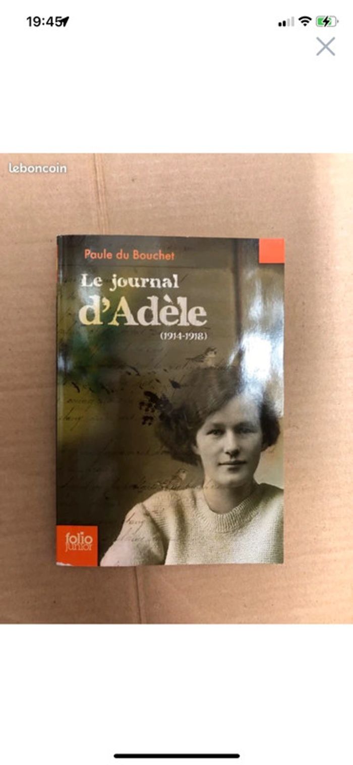 Le journal d’Adèle
