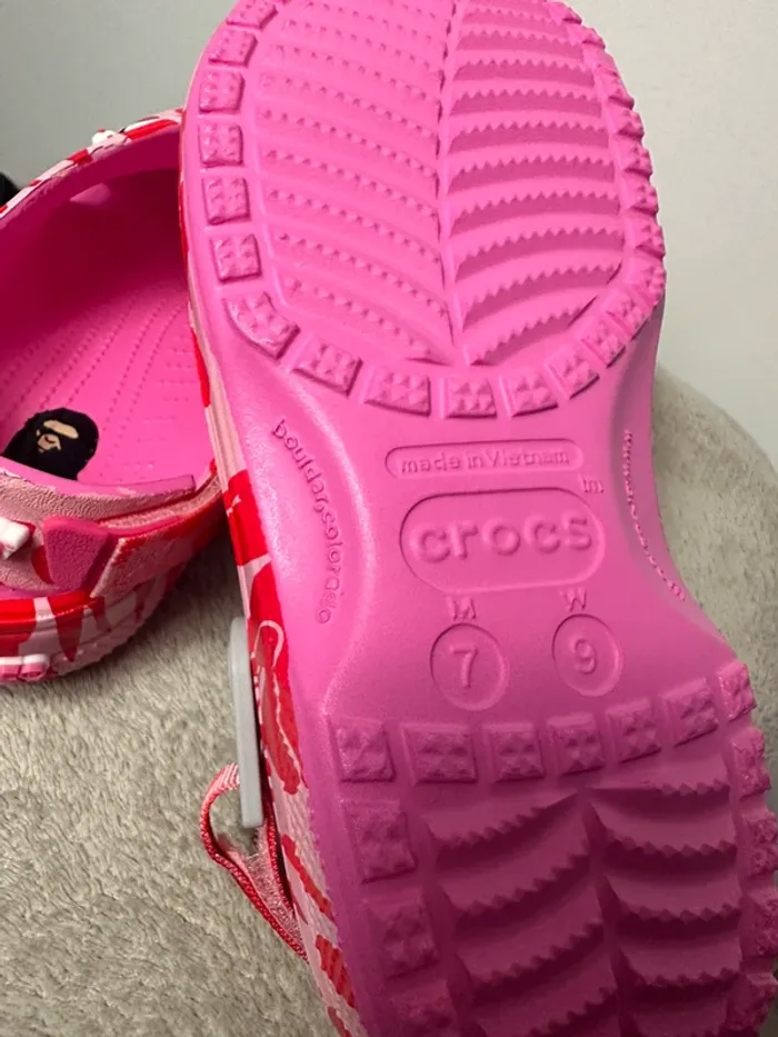 Crocs Bape a bathing ape roses 40 - photo numéro 5