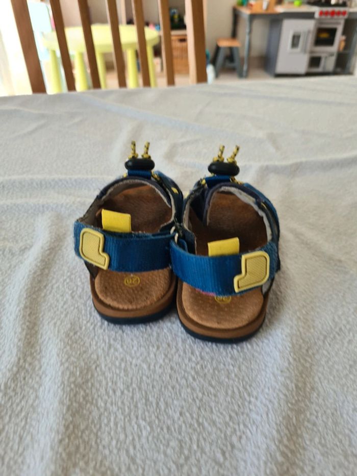 Sandales à scratchs Vertbaudet - photo numéro 3