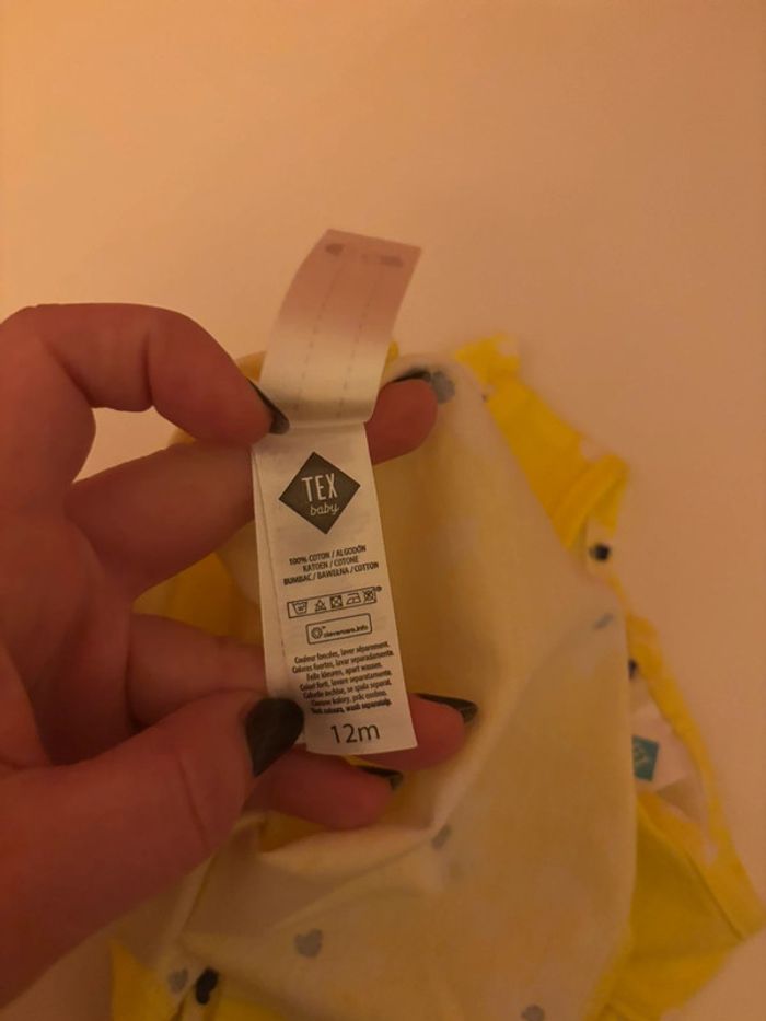 Lot TEX blanc et jaune 12m - photo numéro 9