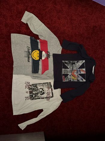 Lot tshirts manches longues