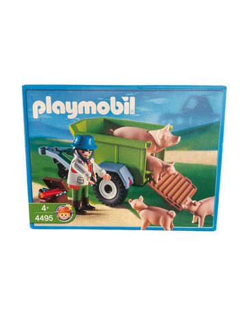 Playmobil 4495 vétérinaire avec Cochons/Porcs année 2004 neuf