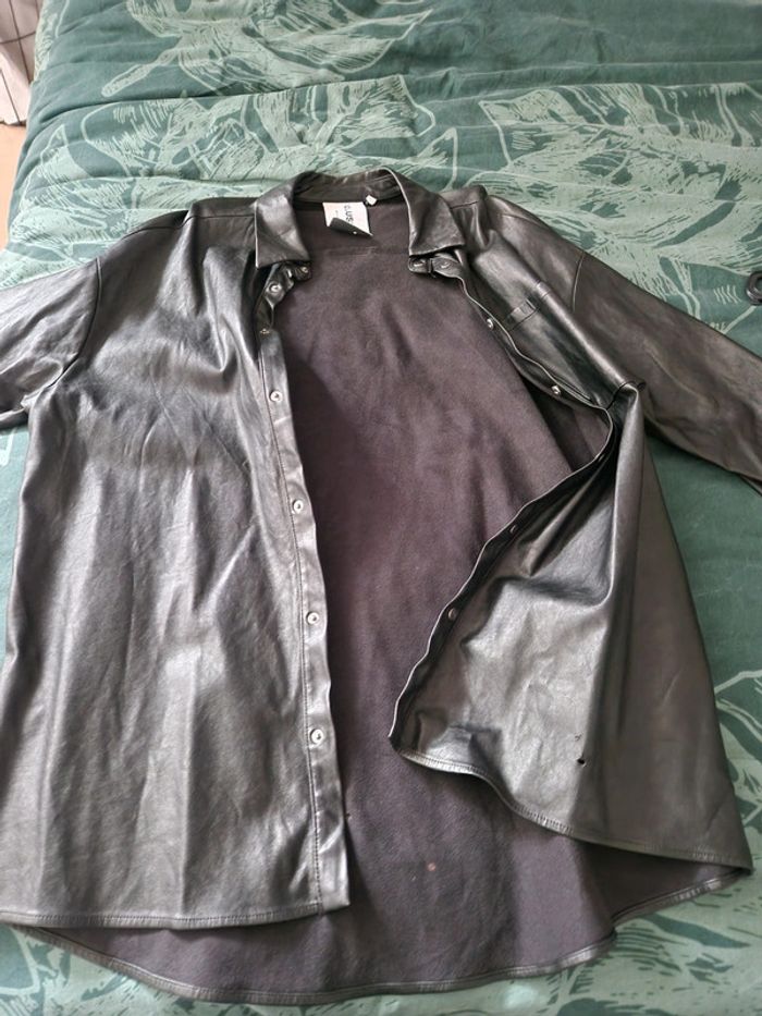 Veste imitation cuir