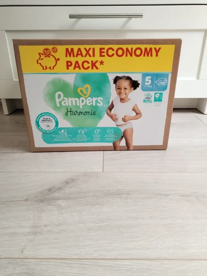 Couche pampers harmonie