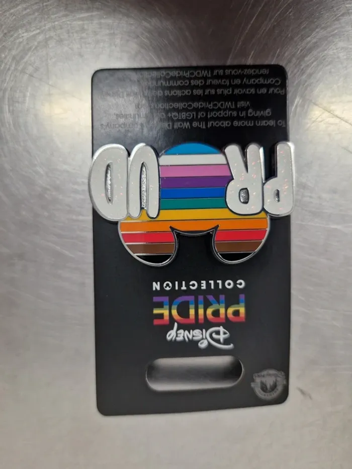 Disney Store Mickey Mouse Icon Inclusion Art Disney Pride Pin