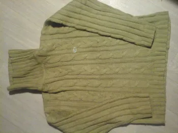Pull en laine lacoste col roulé