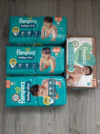 Pampers baby dry harmonie taille 3