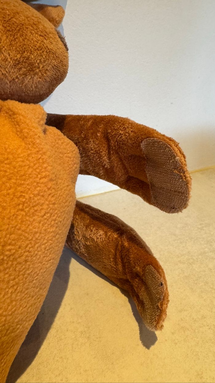Grande Peluche cerf lupilu  avec couverture - photo numéro 5