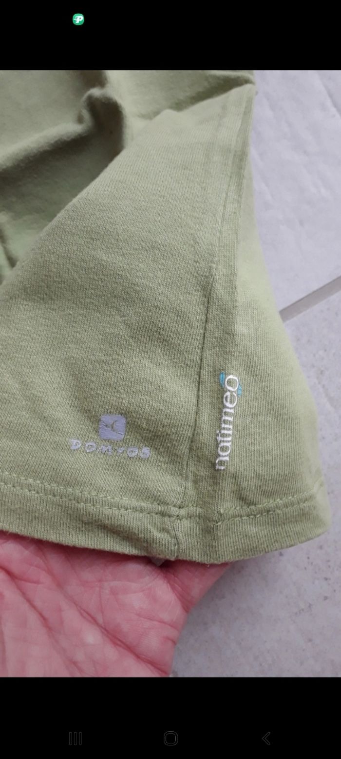 Tee shirt vert - photo numéro 3