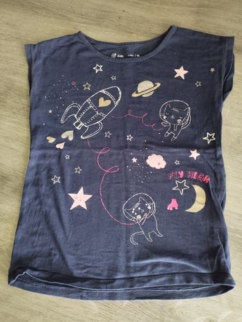 T shirt mc 10 ans fille